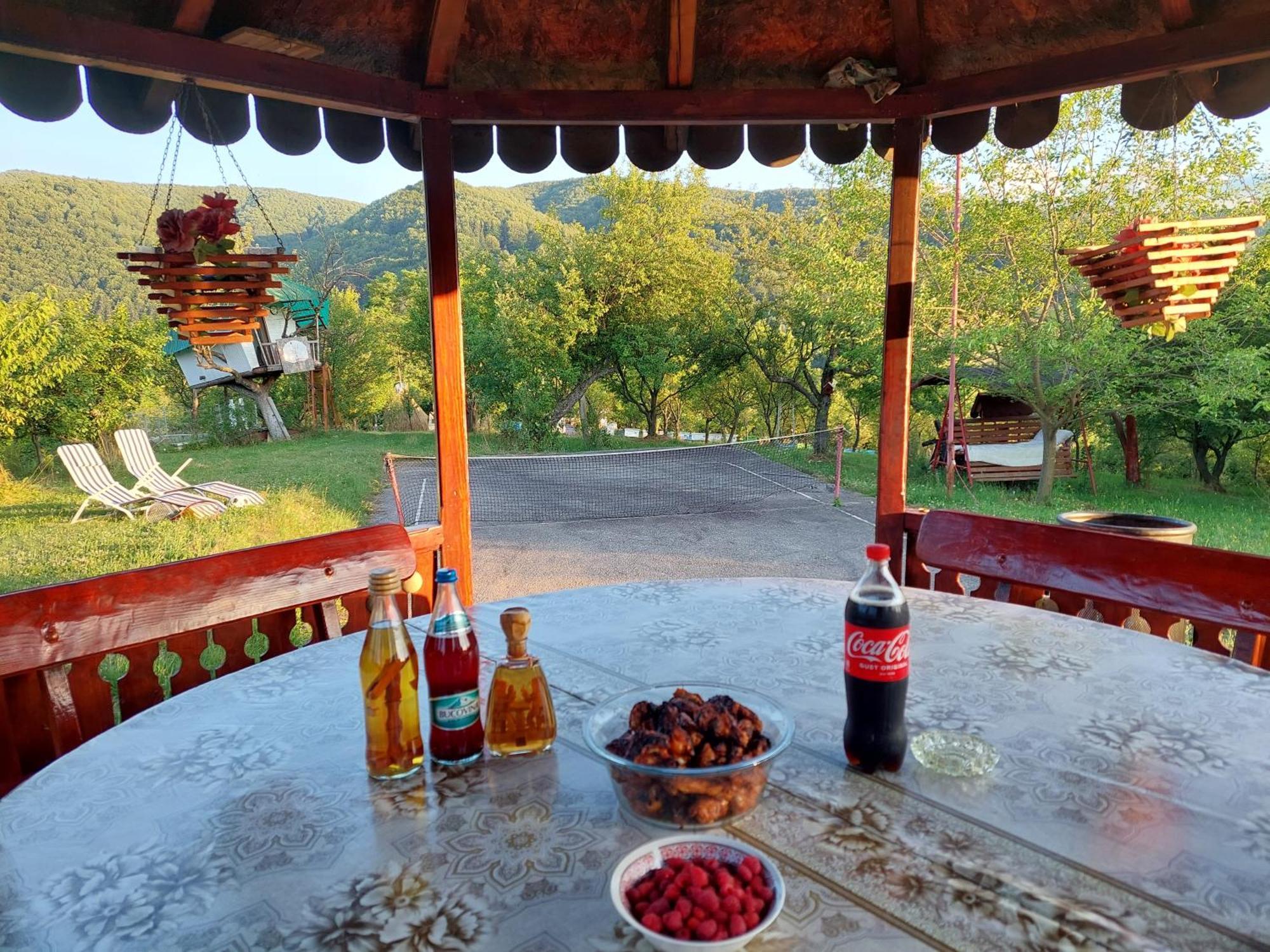 Cabana Cu Teren De Tenis -- Etaj Banita Экстерьер фото